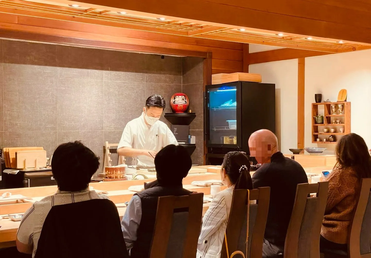Tancho Omakase: now $95/pp for Spring menu at a cozy and friendly omakase bar.
We may keep the atmosphere warm and approachable, but we stay serious about quality&mdash;featuring top-quality ingredients from Toyosu Fish Market and preparing everythin