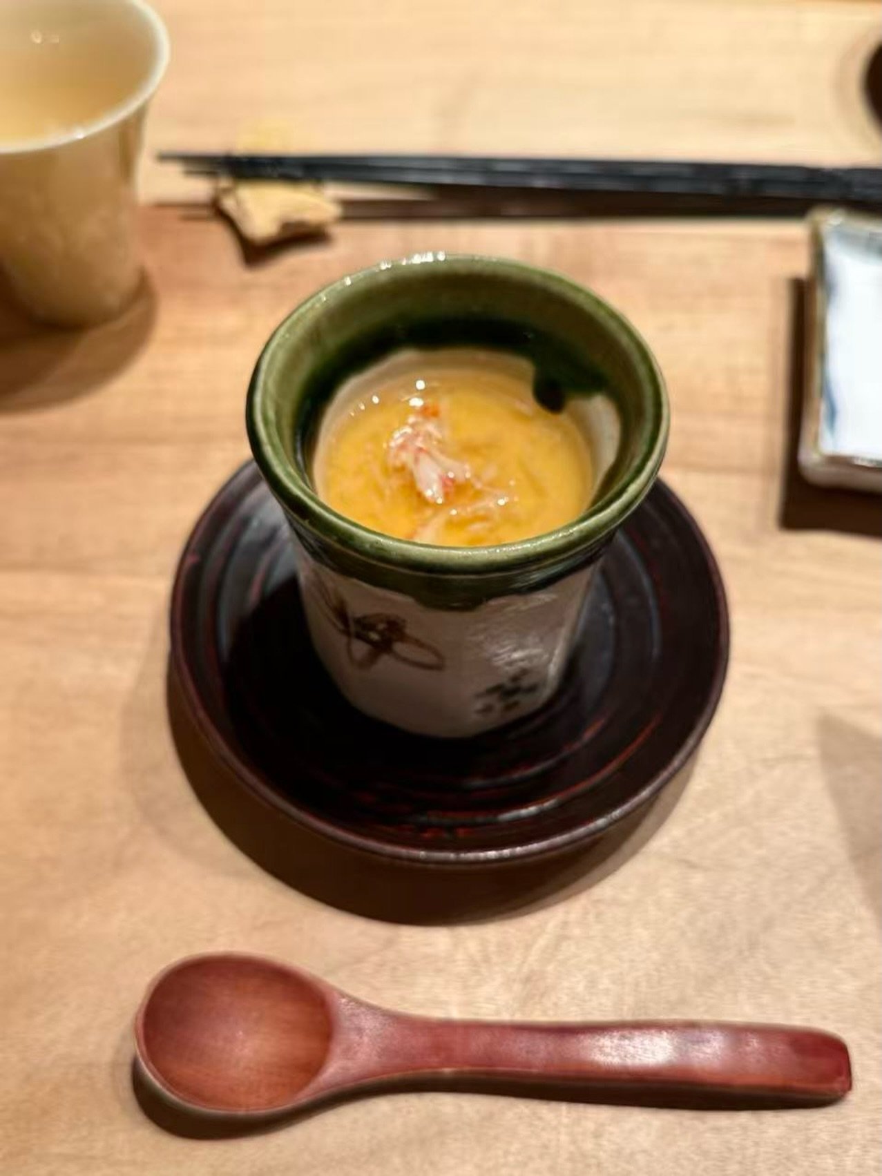 Classic Chawanmushi in Tancho&rsquo;s $95 Spring Omakase
A delicate steamed egg custard made with jidori egg and dashi, quietly refined and deeply comforting. Silky, balanced, and elegant in its simplicity.

#TanchoOmakase #CastroValleyEats #SanRamon