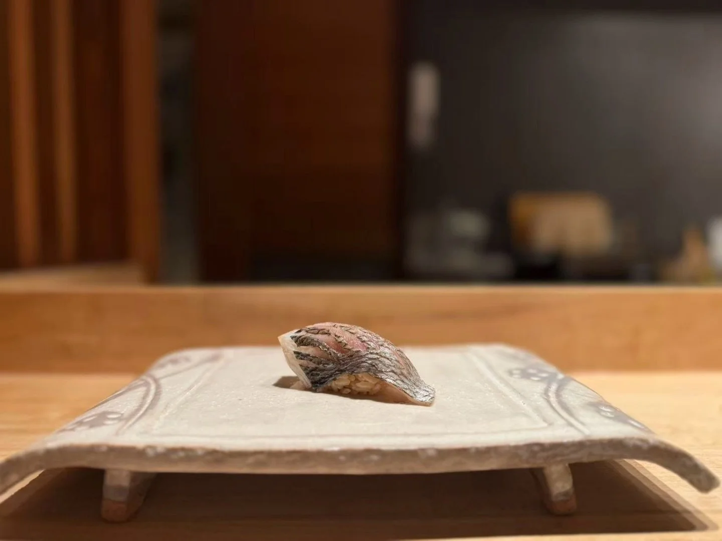 Nigiri, made with heart and soul.
Meticulously prepared, this is the kind of standard we hold ourselves to&mdash;clean, balanced, and quietly expressive. A beautiful showcase of kamasu, brought into nigiri form with care, precision, and respect for t