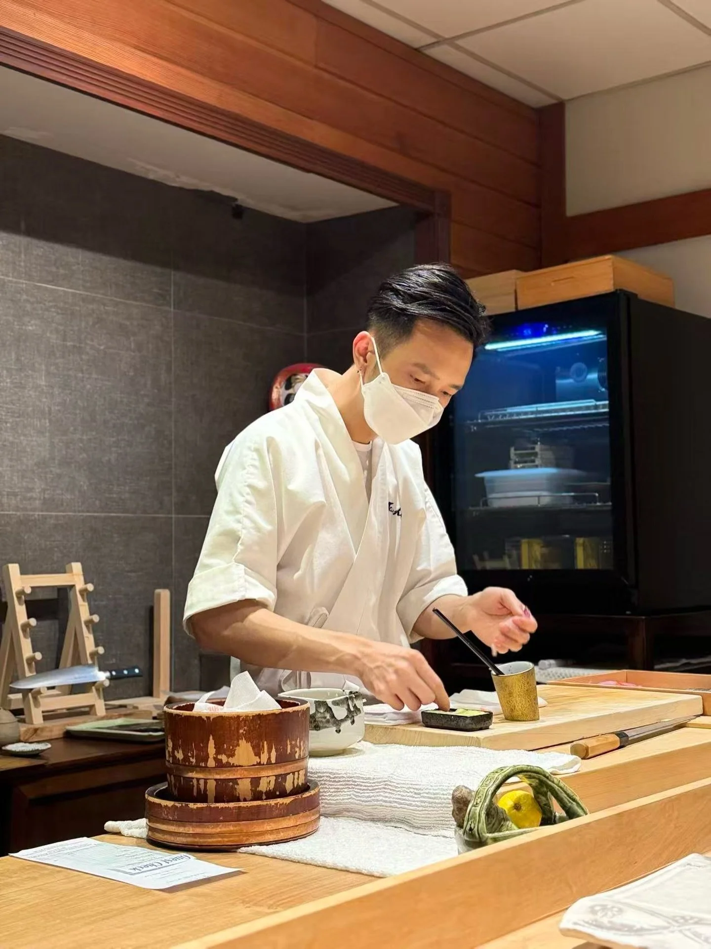 $95/person! Chef Jeffy Chen serving counter omakase at Tancho.
A more friendly omakase experience, now $95 per person with no service fee. Thoughtful sushi, warm hospitality, and a more approachable way to enjoy omakase in Castro Valley.

#TanchoOmak