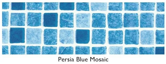 Pattern Liner - Persia Blue Mosaic