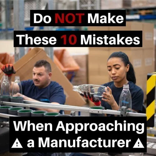 Common mistakes founders make when approaching contract manufacturers