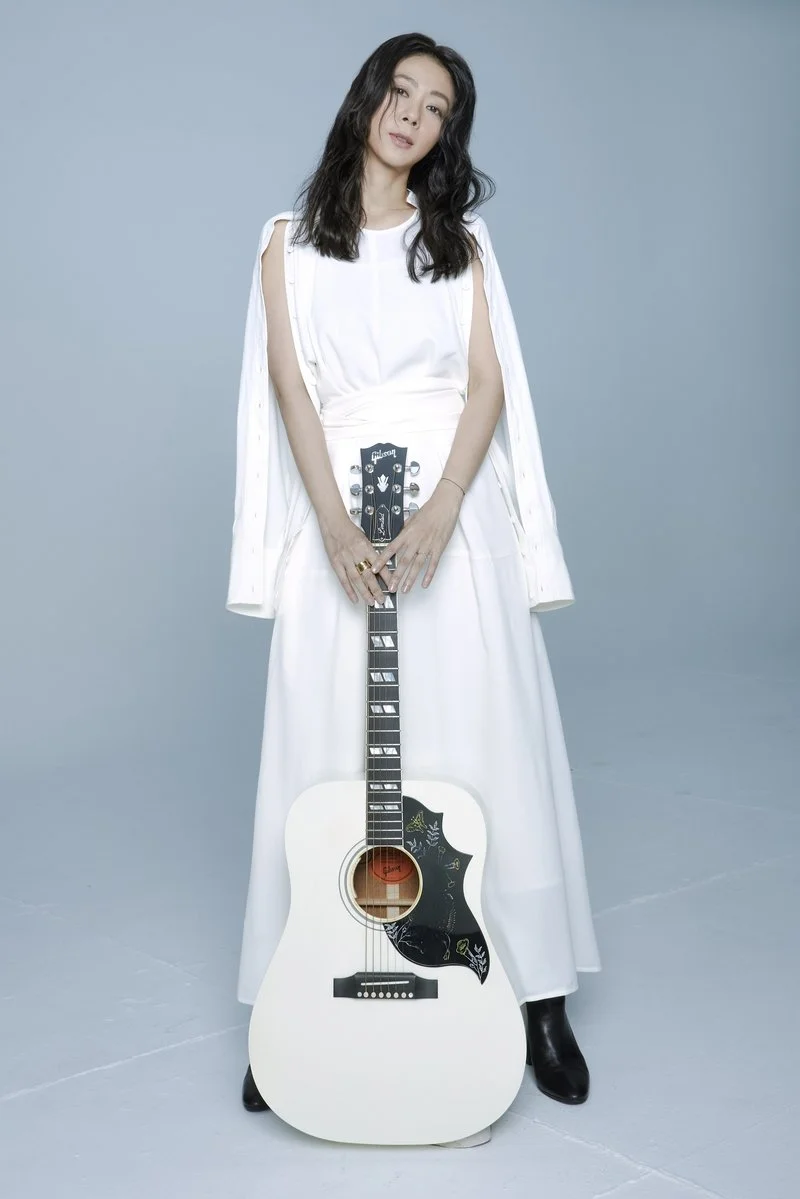 Cheer Chen wearing Trouva and Dew Rings