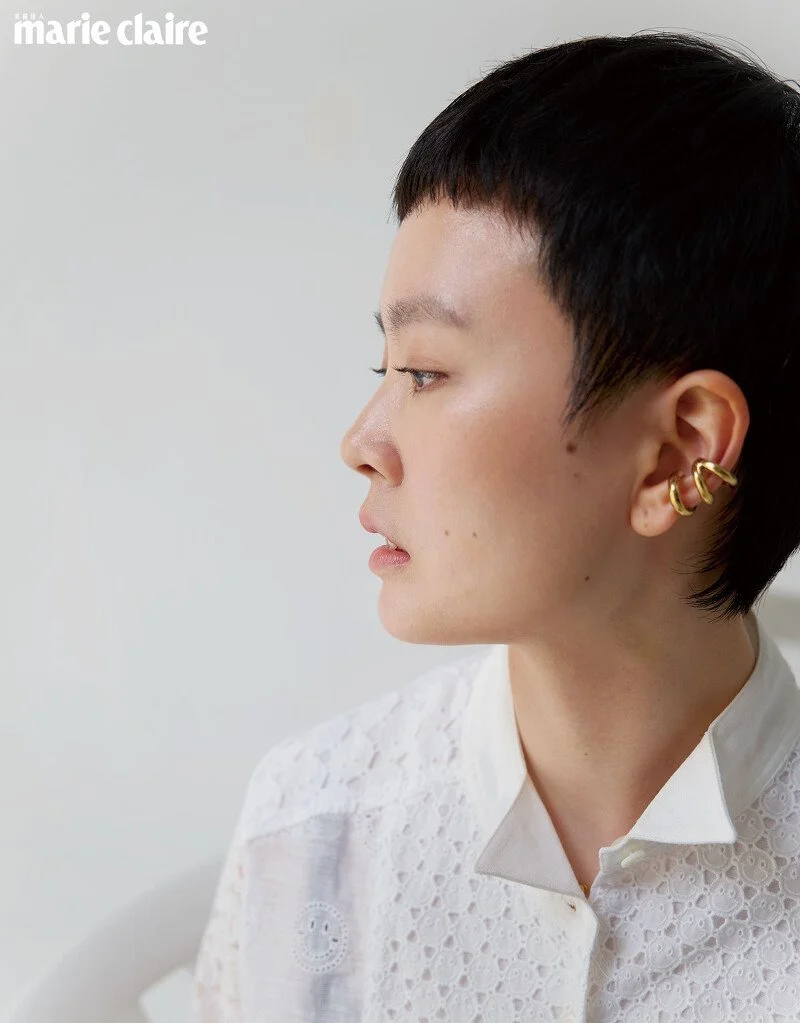 Fiona Roan wearing coil III in Marie Claire Taiwan No.343