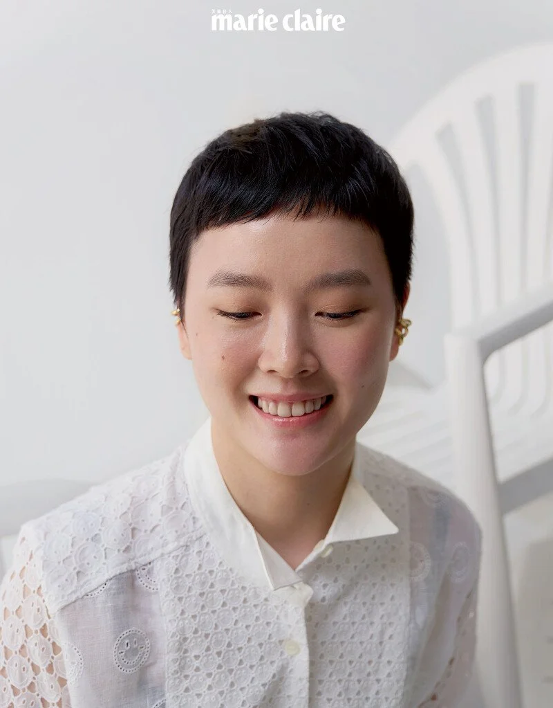 Fiona Roan wearing coil II and coil III in Marie Claire Taiwan No.343