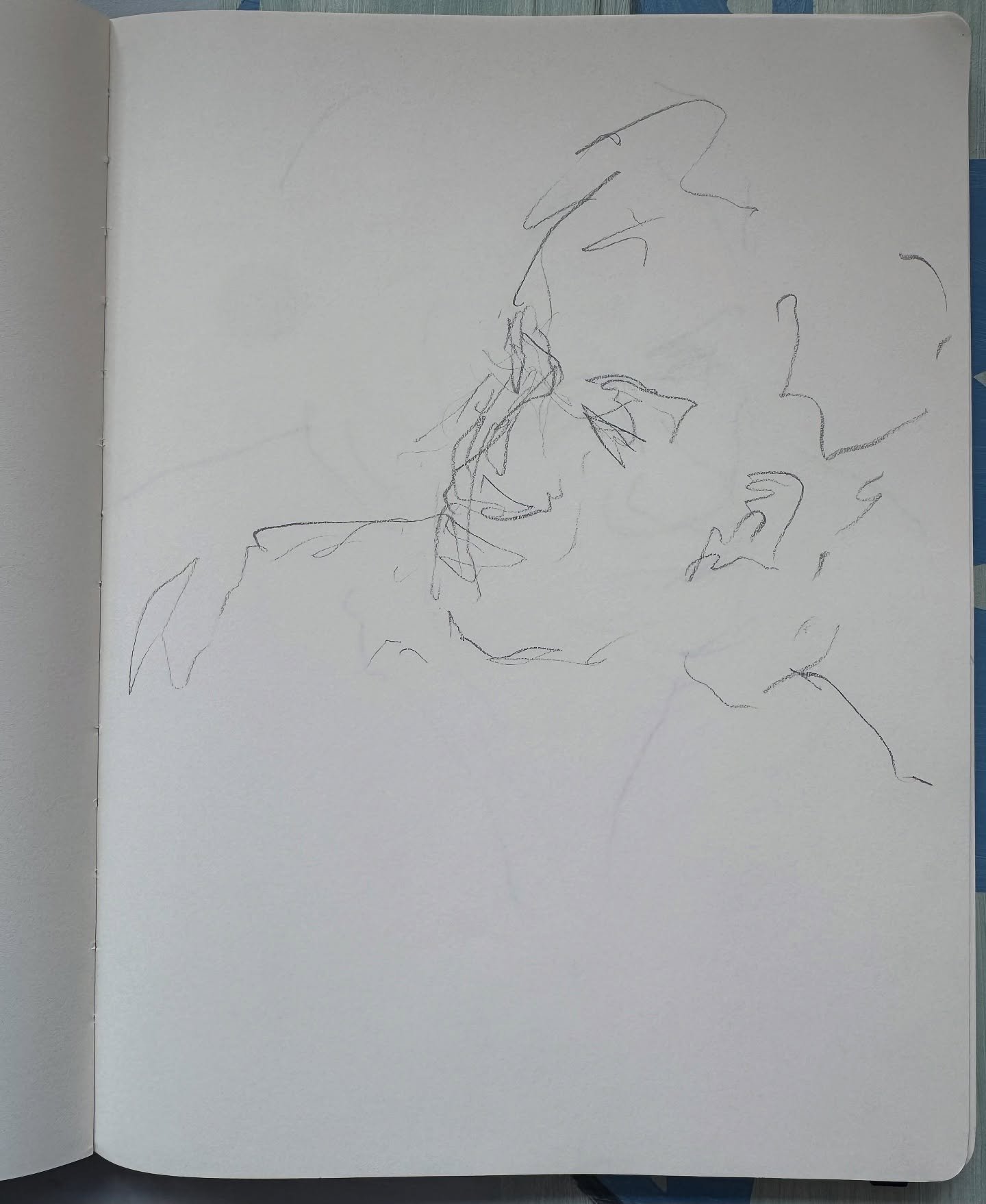 Attended the talk at @royalacademyarts between @anselm_kiefer and @simon_schama - had an enjoyable time listening and sketching. These were all done within the hour. Also sneaked in curator @jdomercq. Thanks to @rapatrons for invite #sketching #drawi