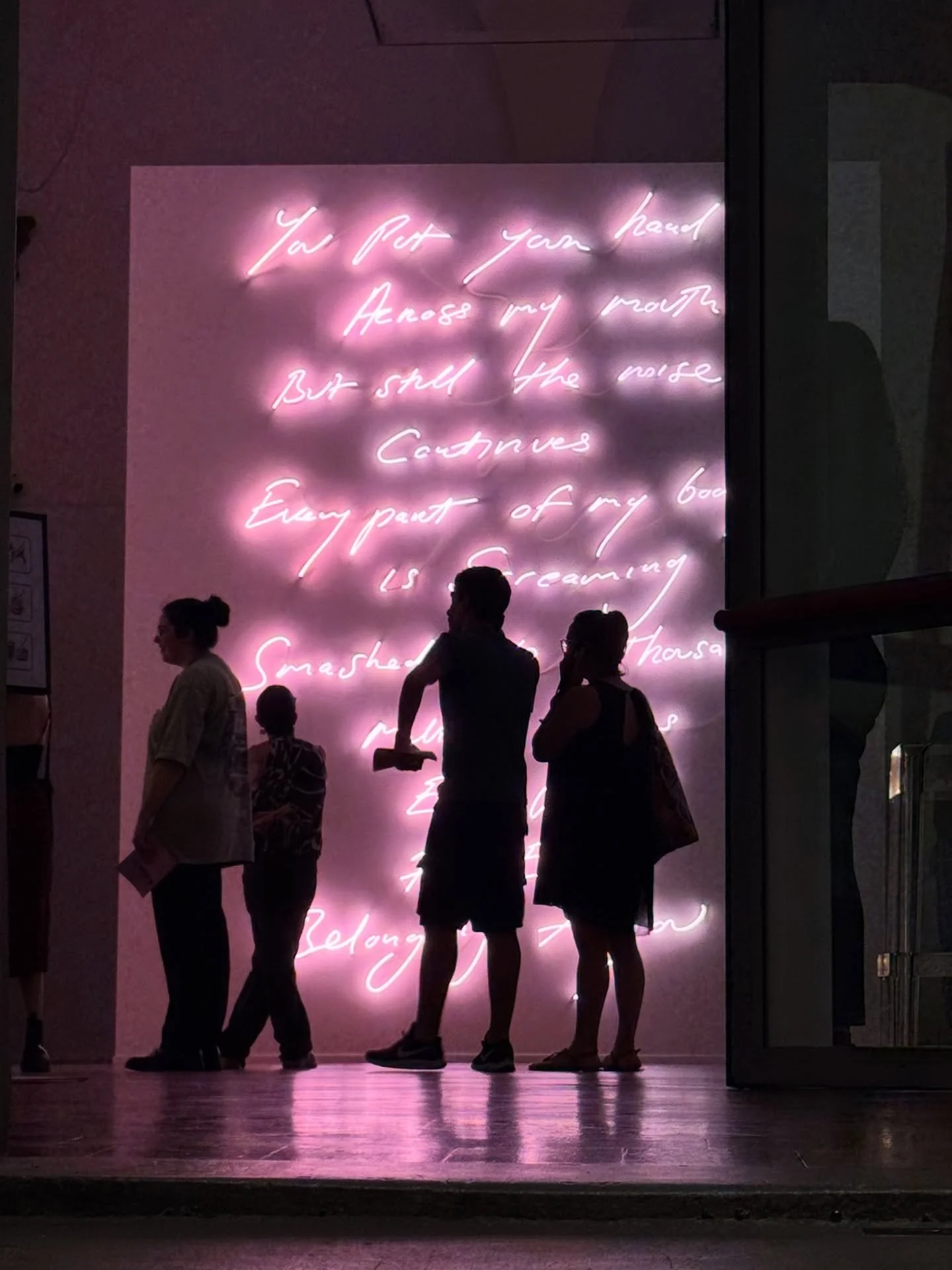 Sex and Solitude show by @traceyeminstudio at @palazzostrozzi in Florence.