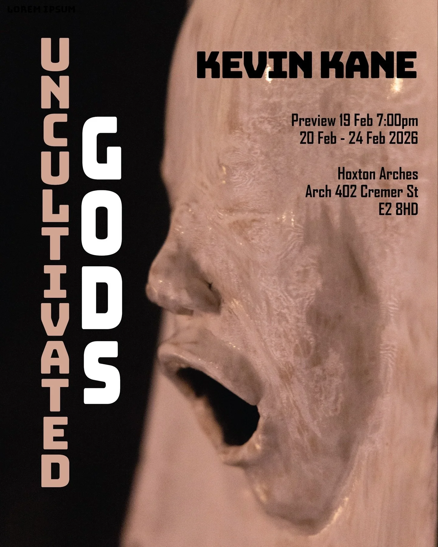 I&rsquo;m pleased to share &ldquo;Uncultivated Gods&rdquo;: An exhibition questioning modern devotion: the powers we serve, the idols we normalise and the beliefs we fail to question, featuring paintings, sculpture, installation and performance.

The