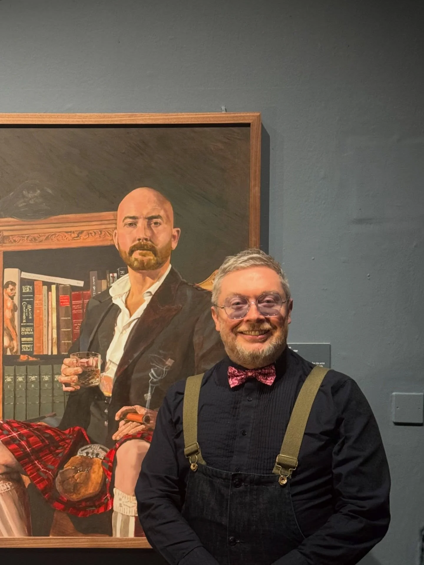 Lovely evening at the opening event of the Portrait Award at Newcastle&rsquo;s @laingartgallery - great to meet the museum team and catch up with many of the artists again 💕 

This exhibition is on till November-I hope to revisit in the summer-let m