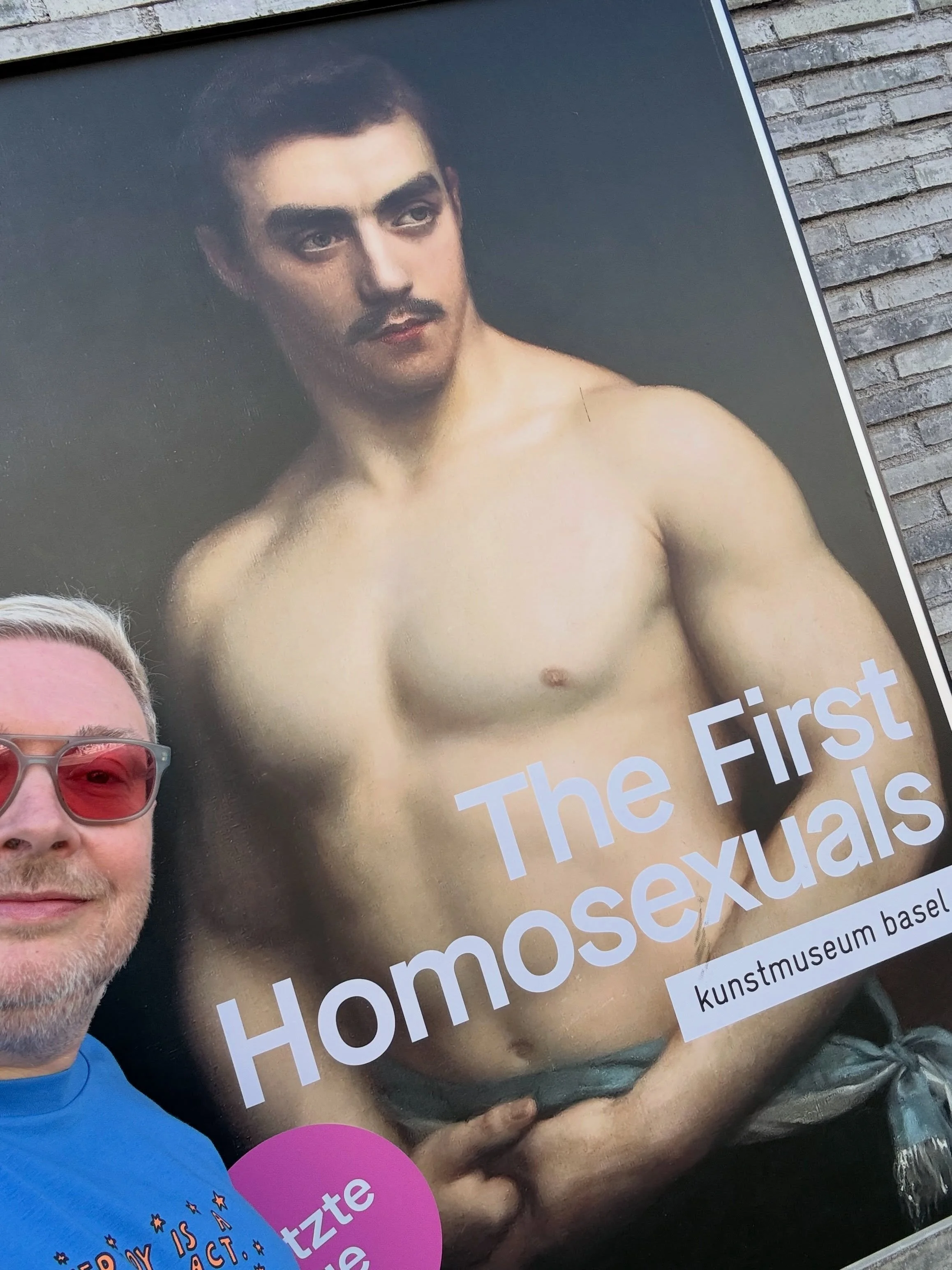 Went to see The First Homosexuals exhibition in Basel today, which charted the first time the term &ldquo;homosexual&rdquo; had been used in the 1850s to indicate it related to the identity of individuals through to the present day.