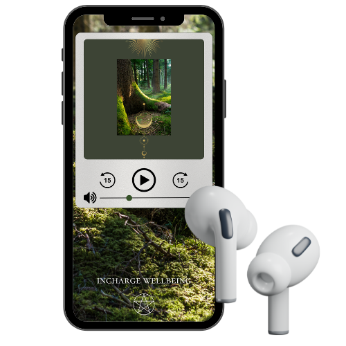 Guided audio practice for grounding and present-moment awareness