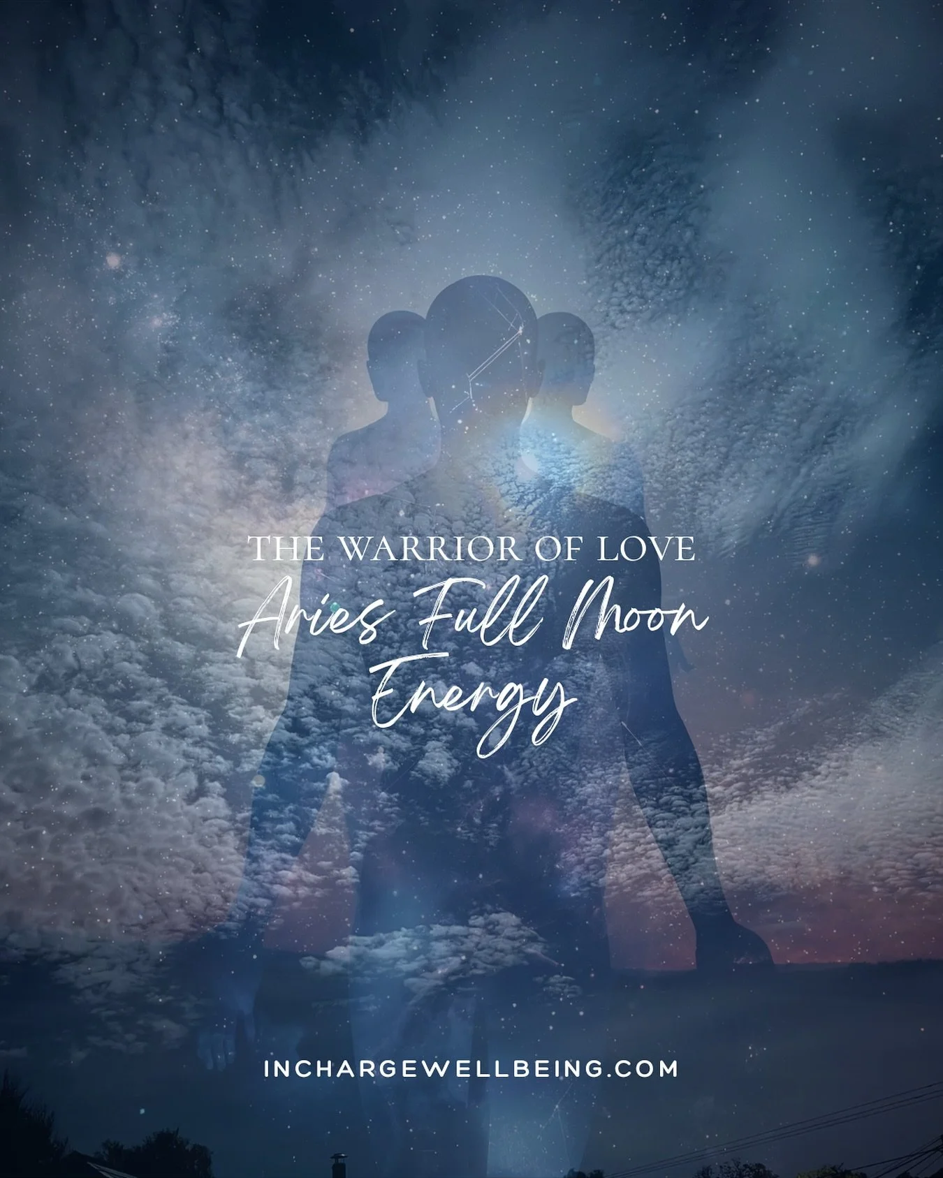 🌕The Warrior of Love: Aries Full Moon Energy 🌕

The fiery supermoon doesn&rsquo;t just light up the sky for one night &mdash; its energy radiates for about two weeks, inviting us to step fully into our inner warrior. 

And this isn&rsquo;t the warr