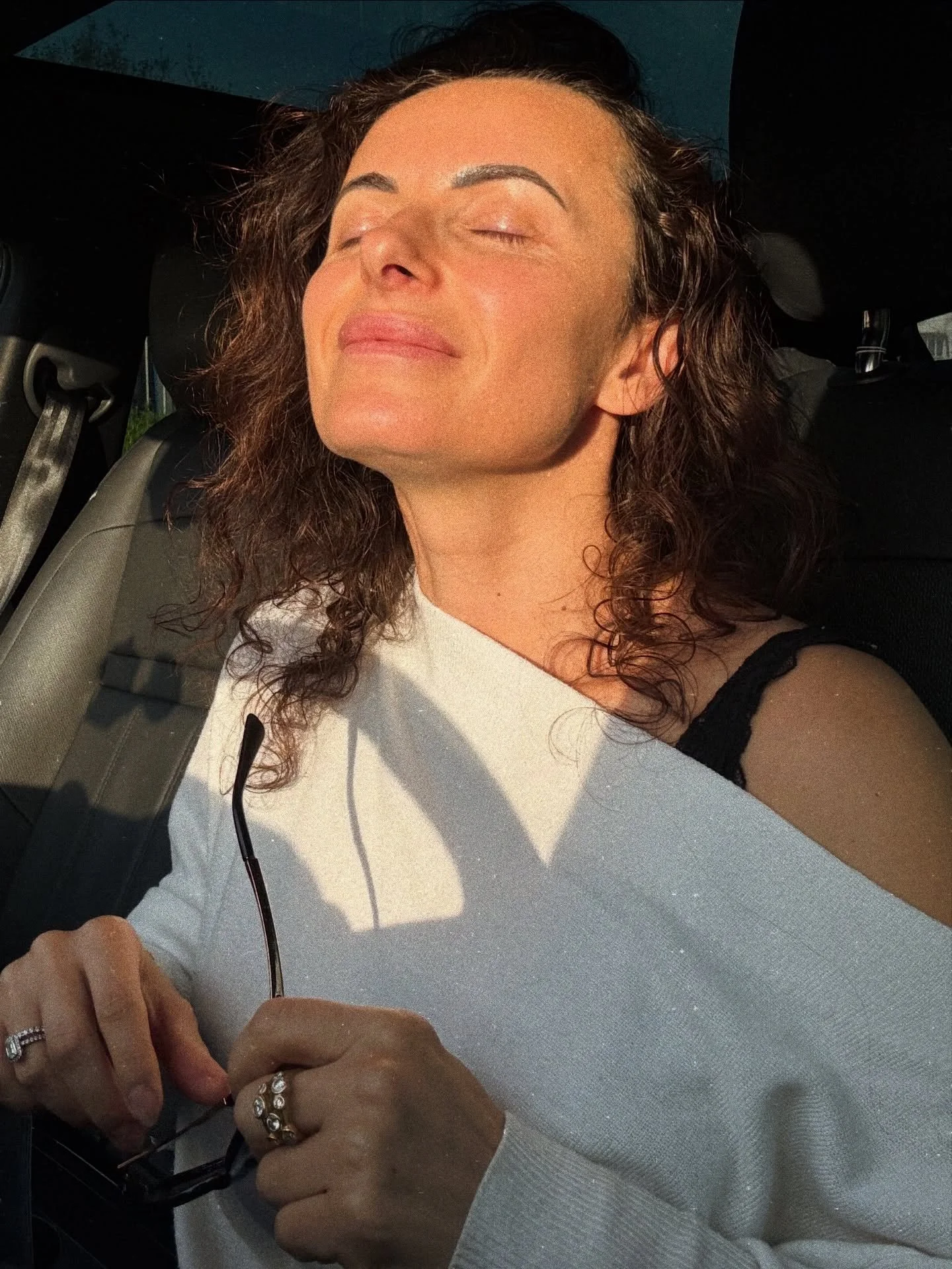 Always searching for or bathing in the light.

There&rsquo;s something in me that has always known to turn towards it &mdash;
not just the sunlight on skin,
but the quieter, subtler light that lives underneath the noise.

And I&rsquo;ve been wonderin