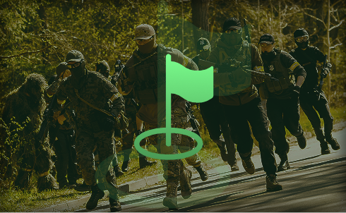 Airsoft šratasvydžio žaidimų organizavimas Vilniaus rajone, Stirnių poligone. Laisvalaikis efektyviai bernvakariui, komandoms privatiems ir įmonėms