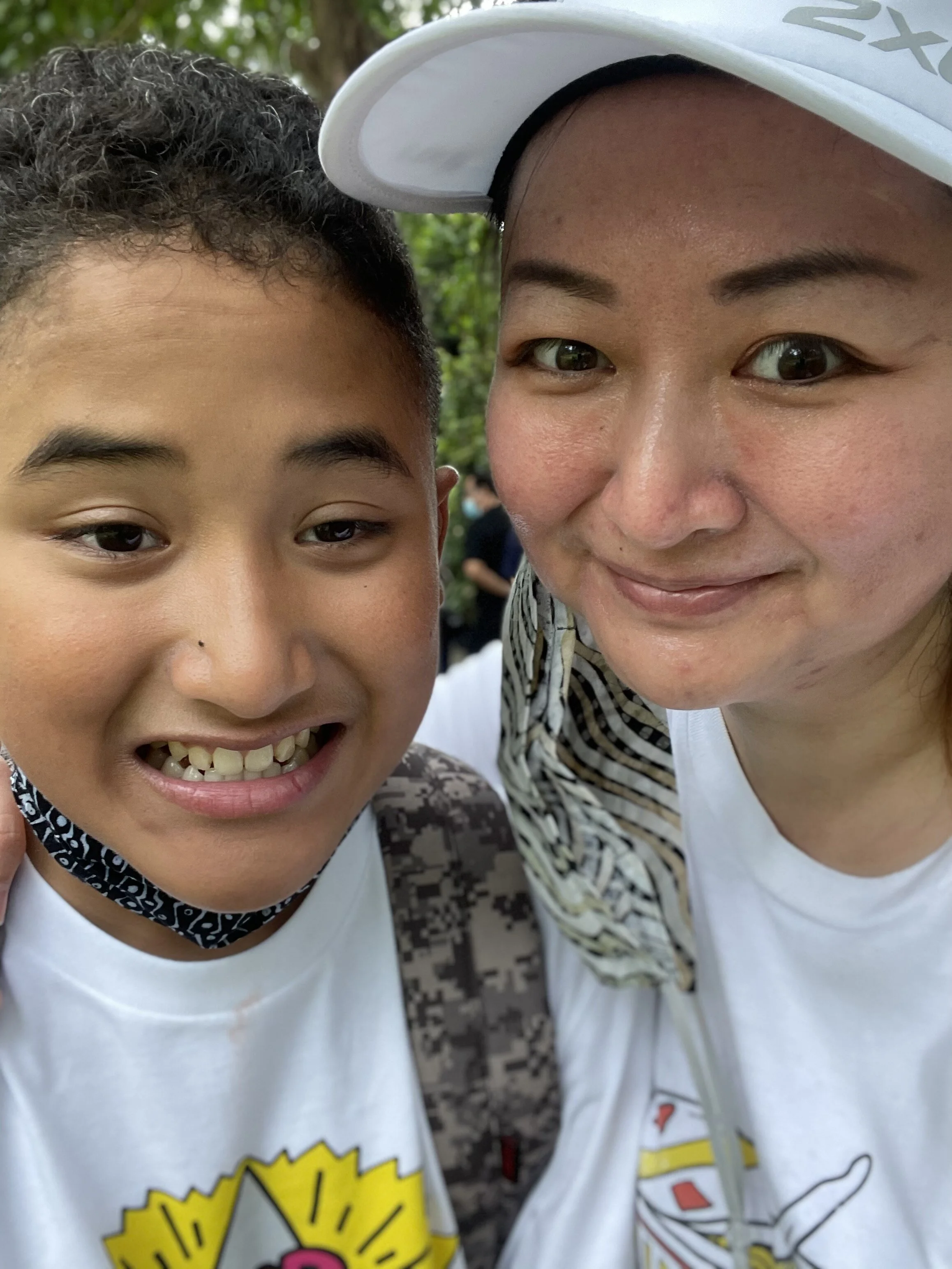 Nori &amp; her son Timor