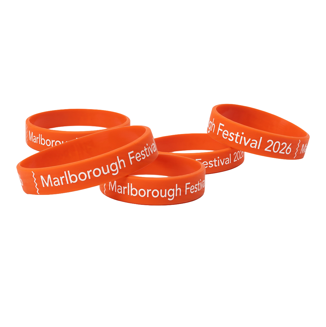 Artist's impression of what the Marlborough Festival wristbands might look like.