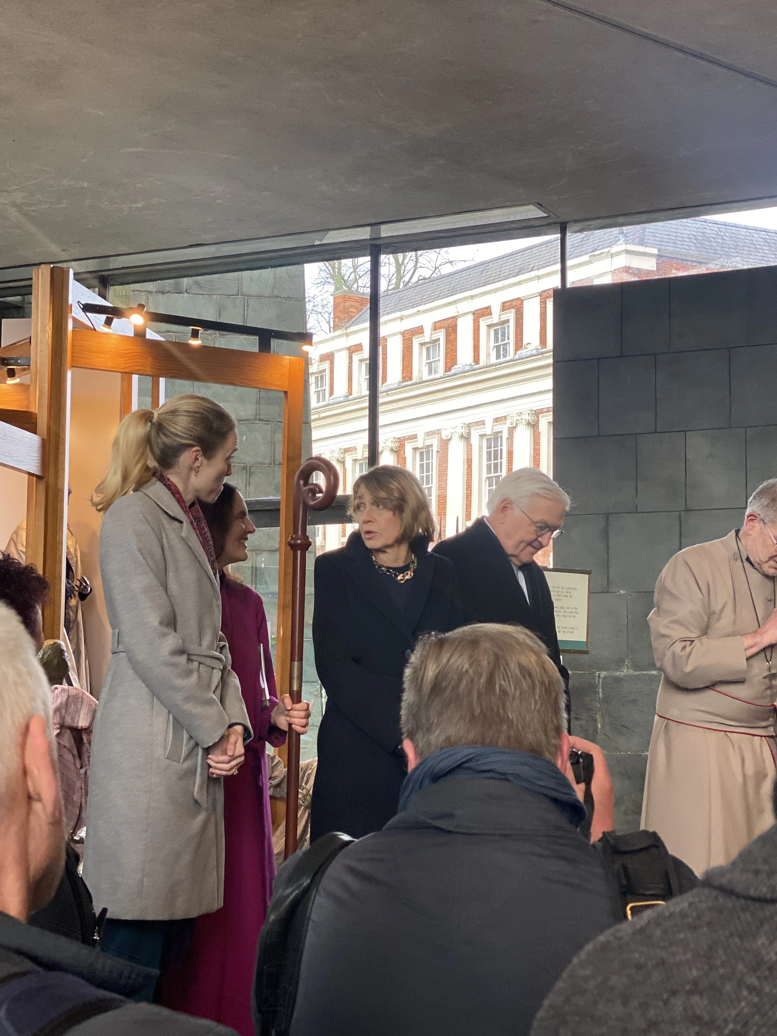 German President visits Coventry Cathedral