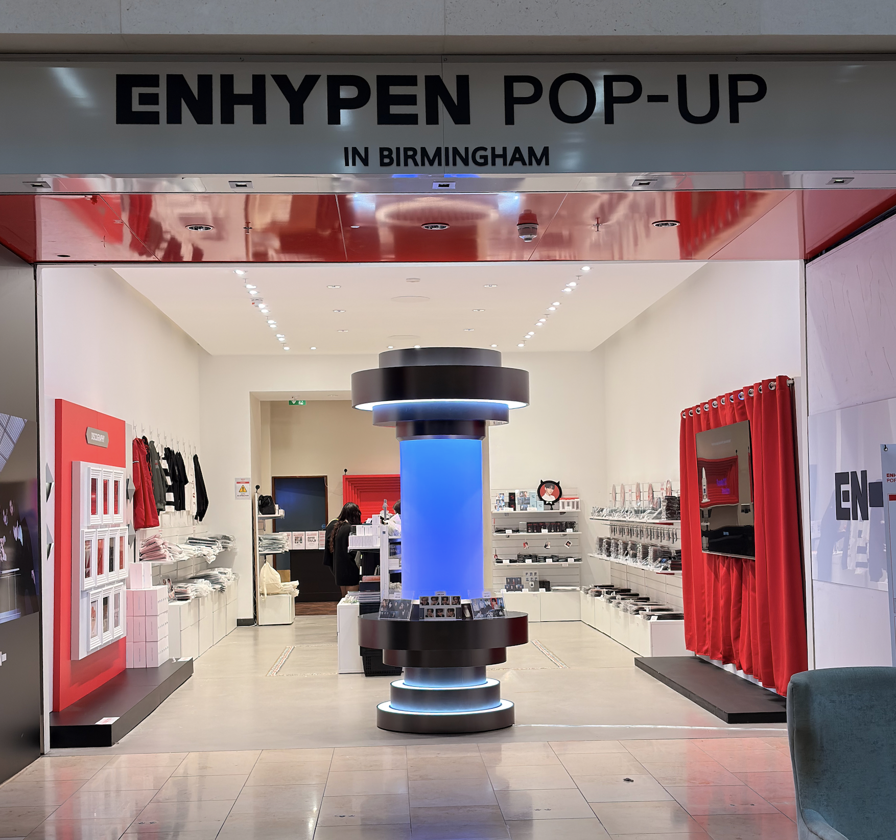 Birmingham welcomes pop-up shop of massive K-Pop stars ENHYPEN