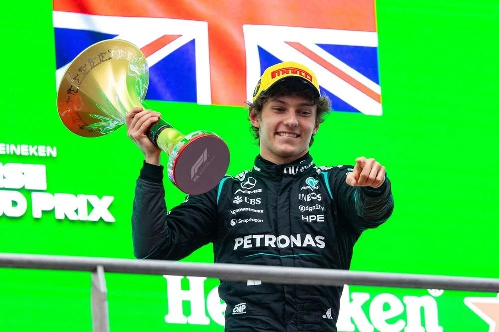 Kimi Antonelli makes history as he wins the Chinese Grand Prix.