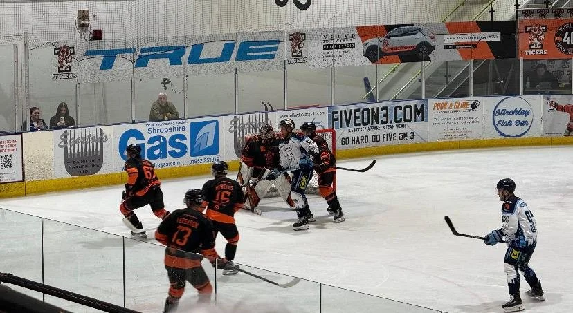 Final buzzer with Telford Tigers victorious at home!