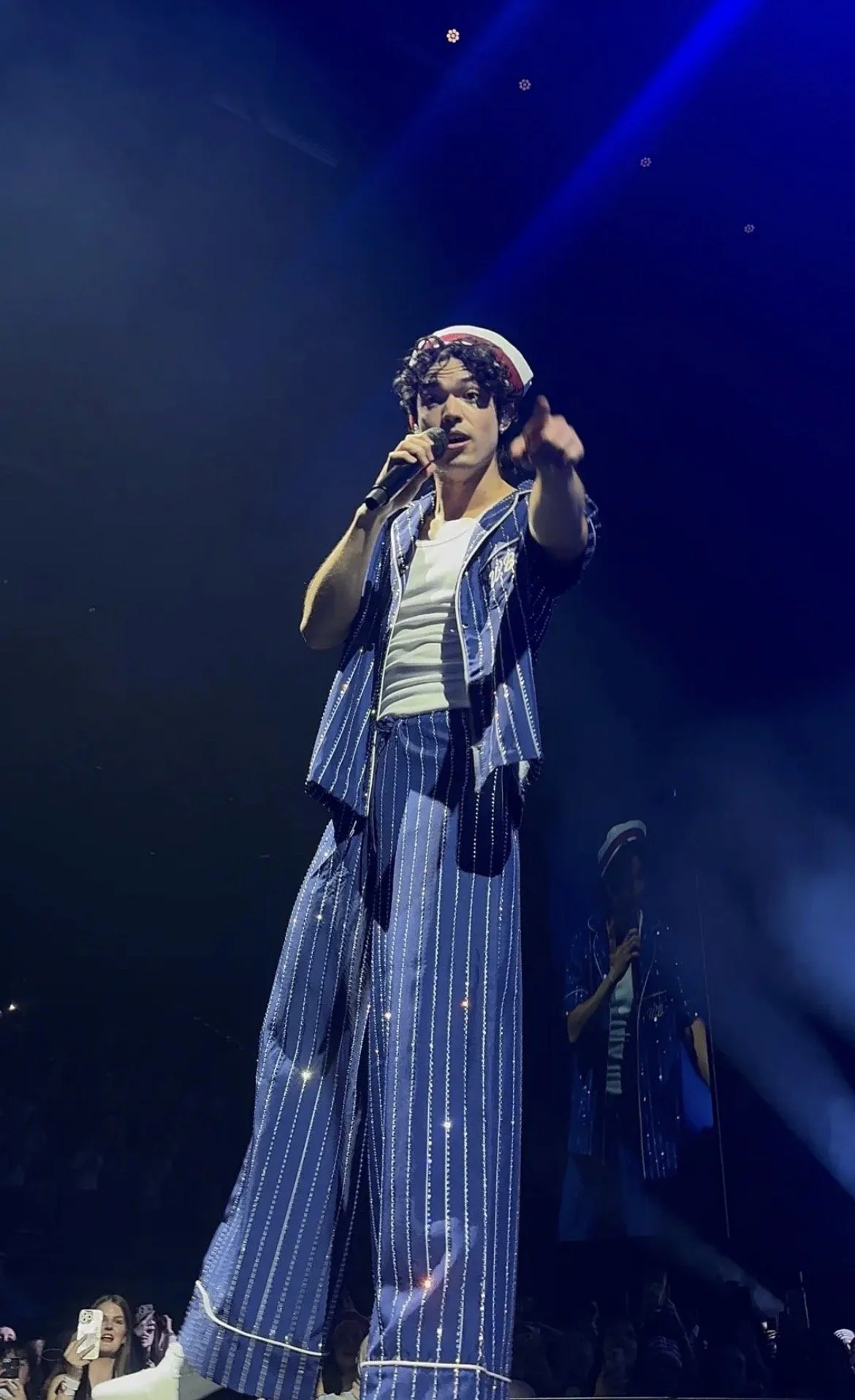 from the concert