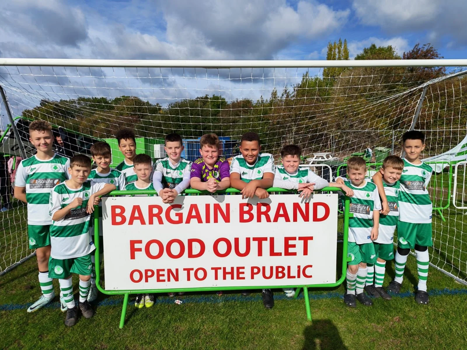 CCC boy team, bargain brand food outlet