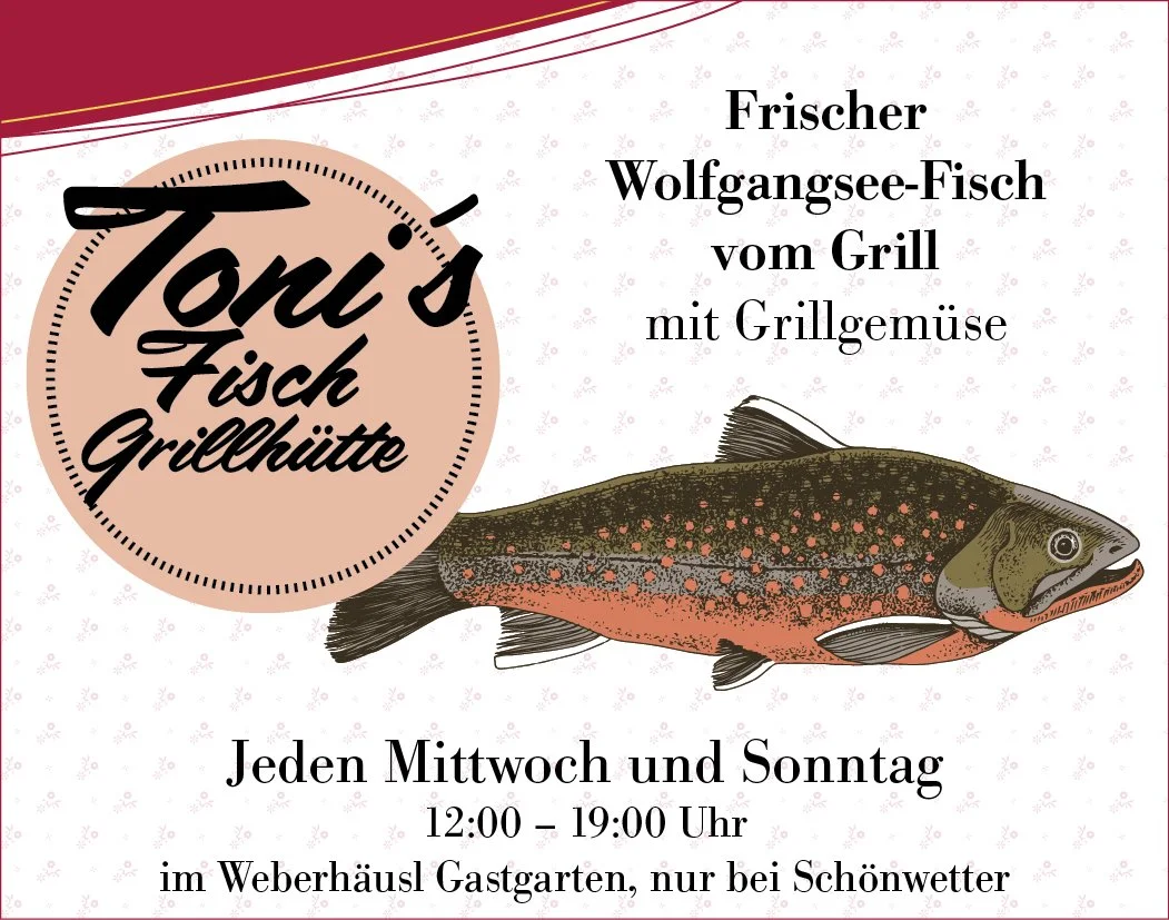 Fisch Grillhütte im Weberhäusl Gastgarten