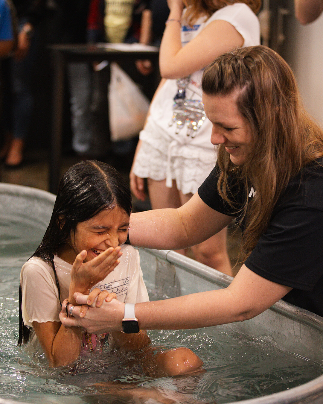 Yesterday we celebrated 52 baptisms, praise God! 🙌