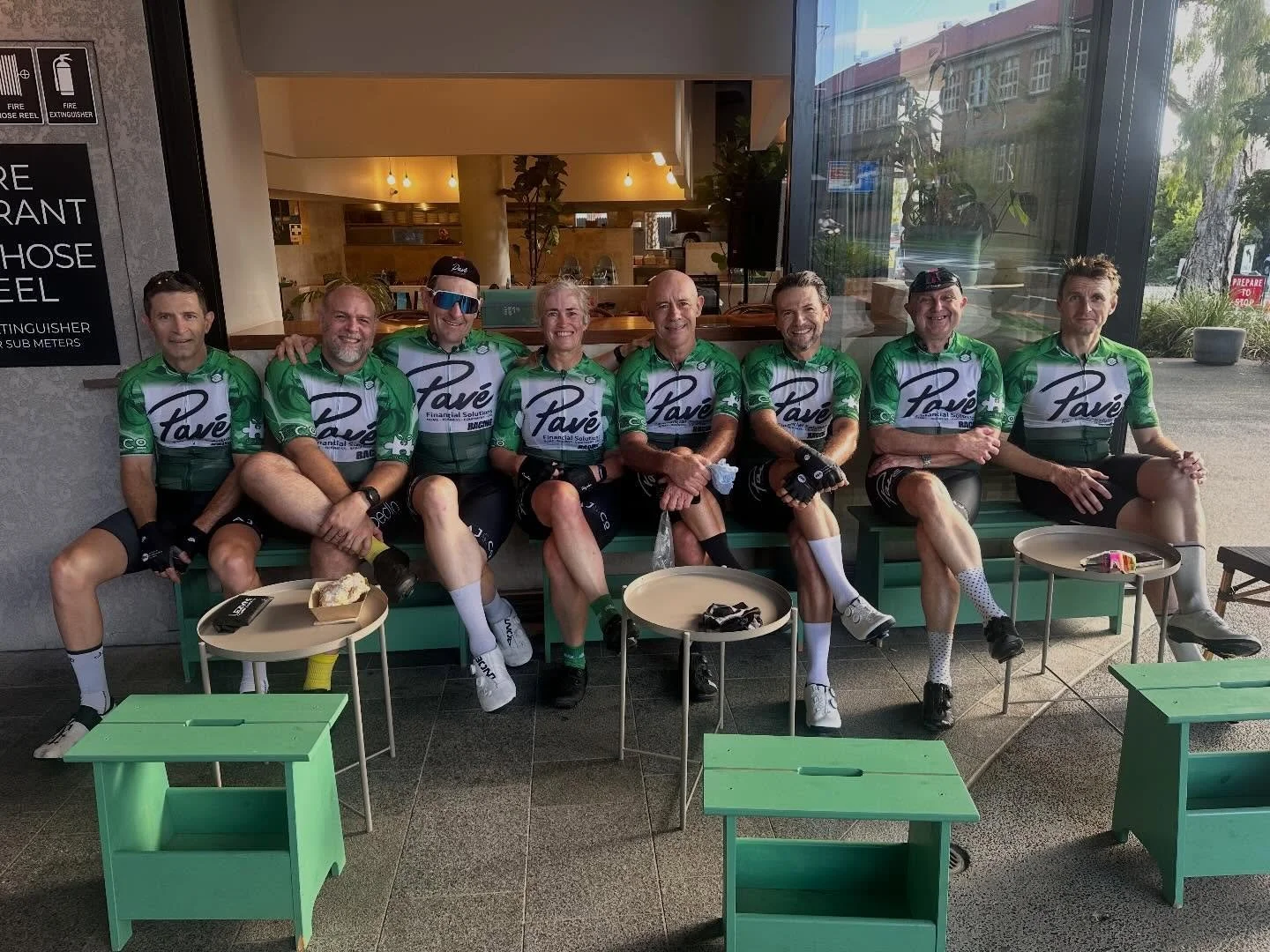 Friday mornings are for rolling with the crew. 

Should be known that the Masters part of the team is always up for a photo opportunity!

#brisbanecycling 
#mastersroadcycling
@pavefinancialracing