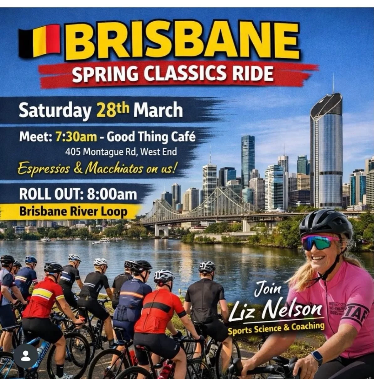 Come and join me on Saturday for a &ldquo;Classic&rdquo; river loop to celebrate the Classics - thanks to @rideinternationaltours for providing the pre ride brews and Euro friendly start time!

DM me to let me know you&rsquo;re coming along!

 to @ri