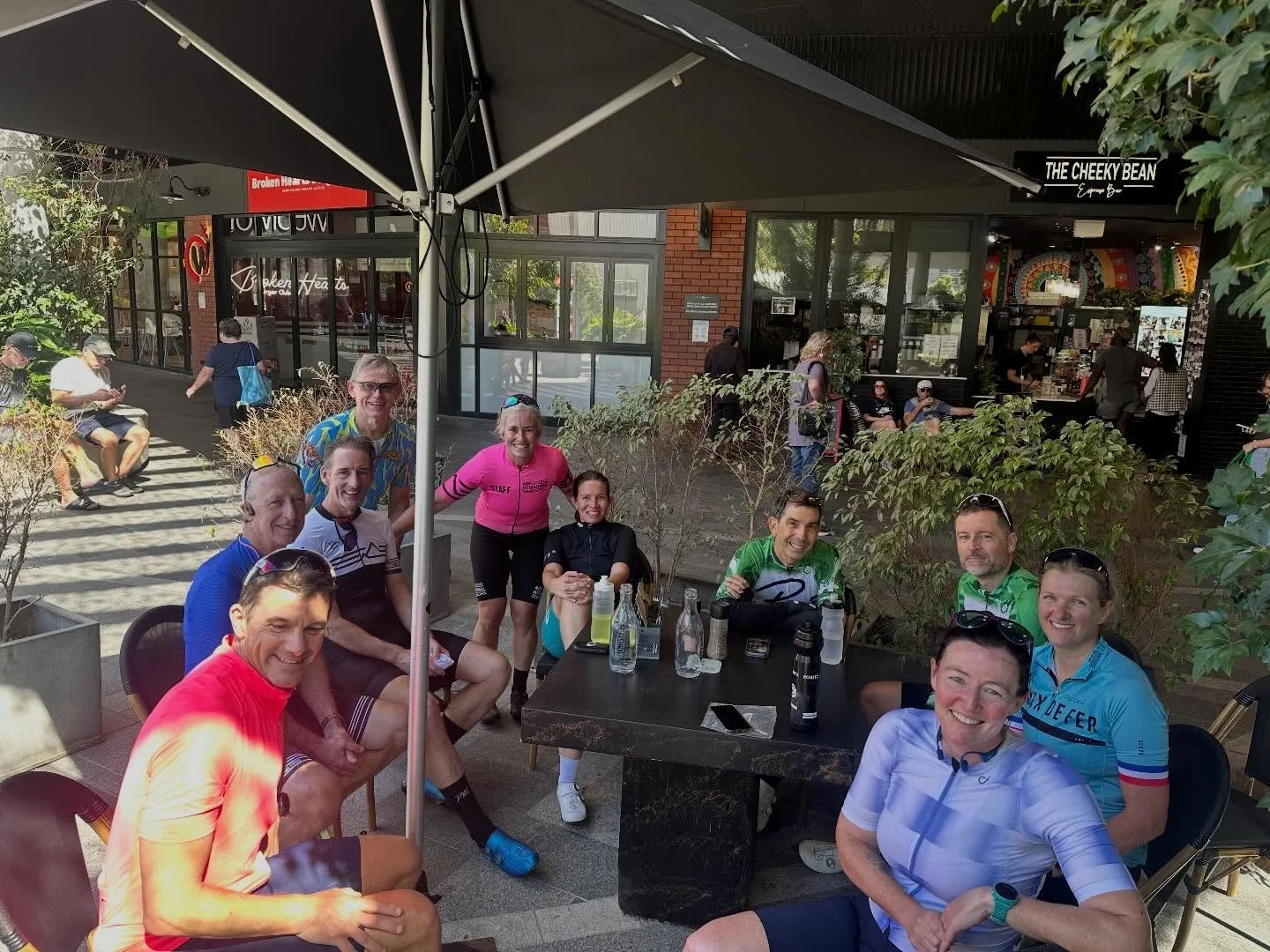 The sun was shining for our @rideinternationaltours Classic Brisbane River Loop, which celebrates the Spring Classics season in Europe, starting and finishing with some quality brews on us. 

We may not have the Koppenburg but we have the &ldquo;Dutt