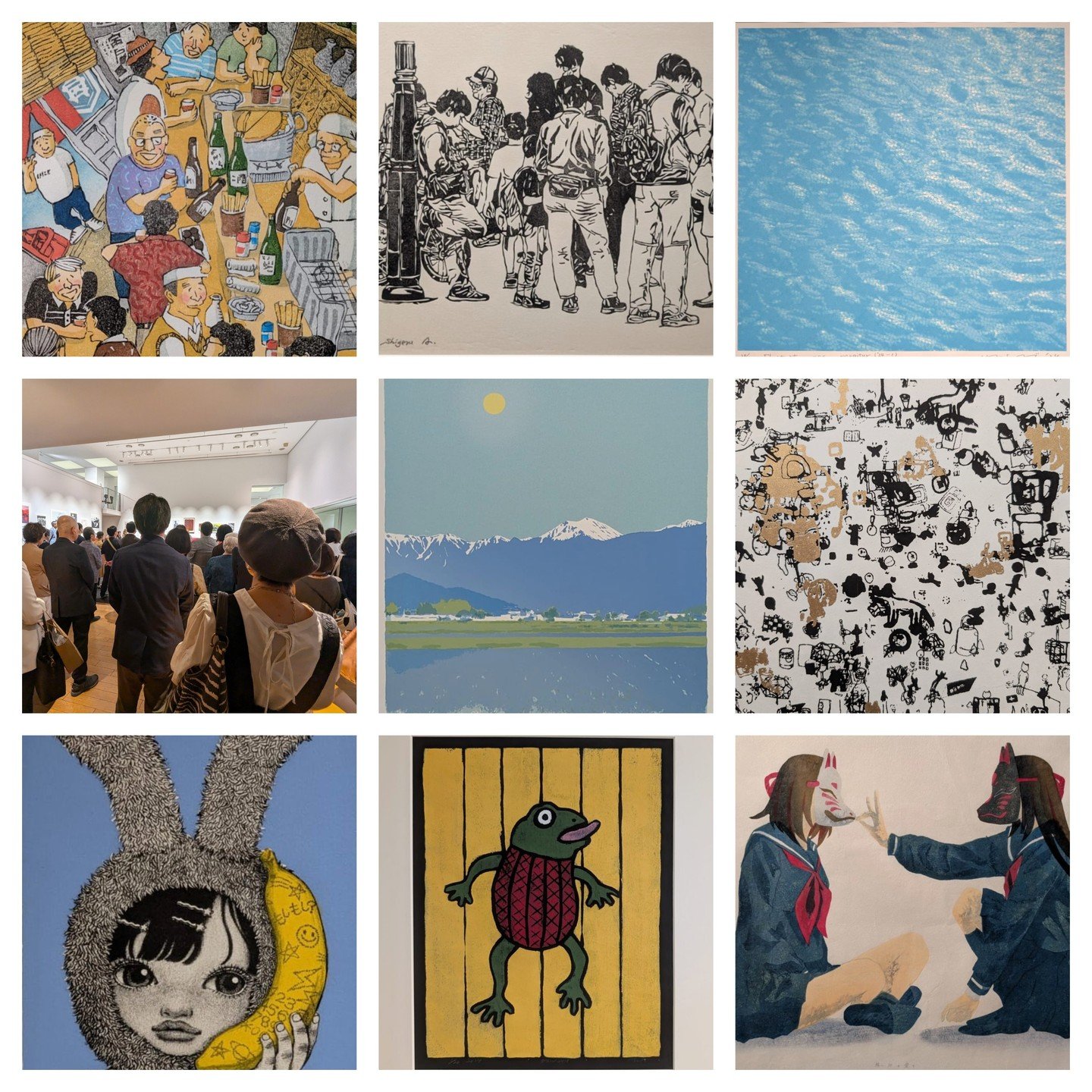 A huge &ldquo;Thank You&rdquo; to the @cwaj_japan team, artists, &amp; volunteers for their welcome to the 67th annual print show. Truly inspiring to meet &amp; chat with everyone. An incredible exhibition of Japanese prints. Thank you. The exhibitio