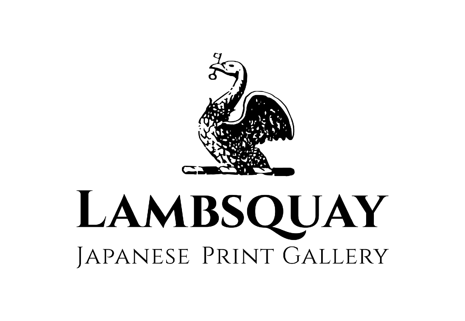 Kaoru Saito 天守物語 鷹を捕える夫人 Tenshu Monogatari Lady Capturing The Hawk Lambsquay Gallery Modern Contemporary Japanese Art Prints