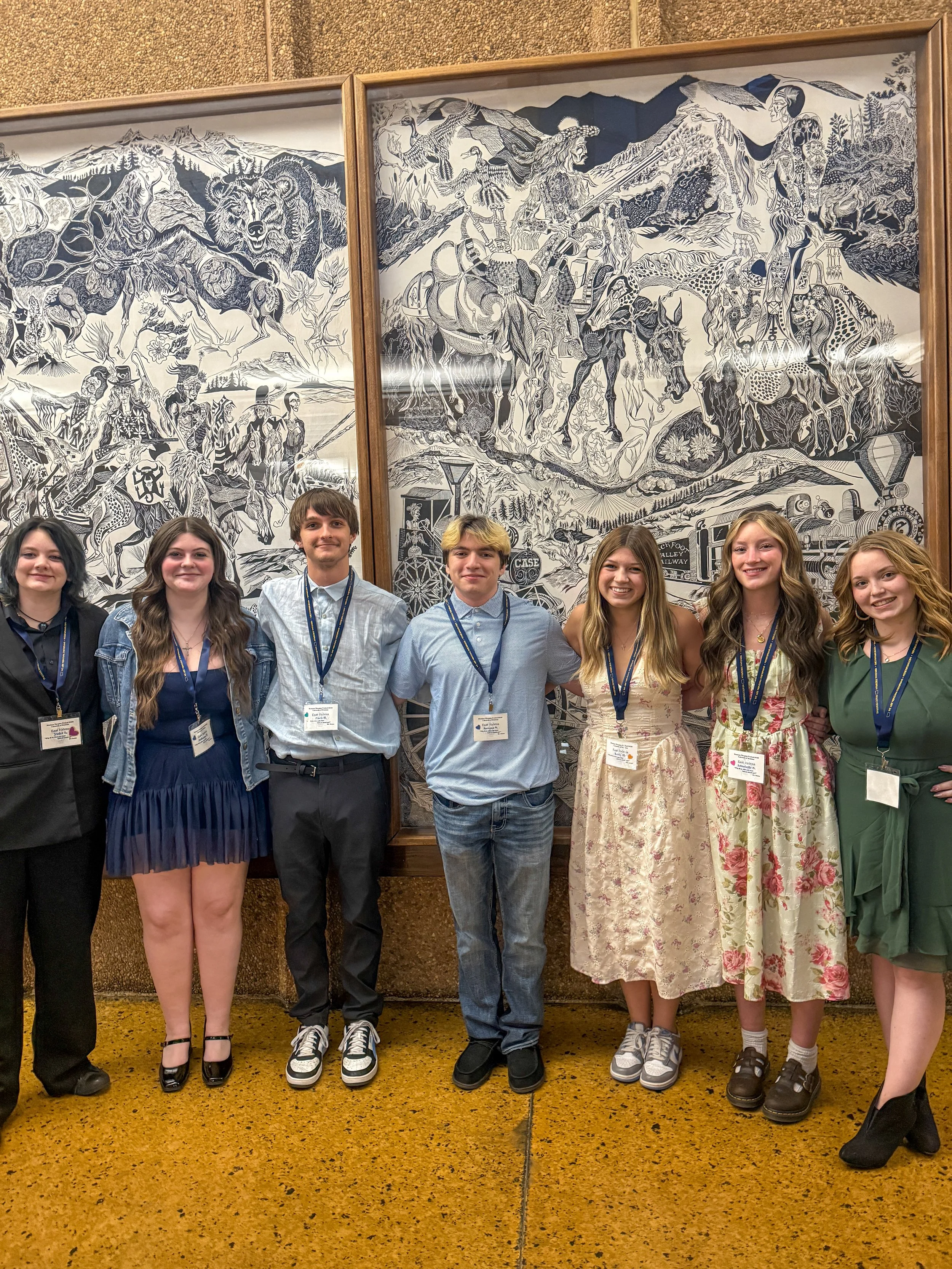 The Drama Club went to the Thespian Festival in Missoula
