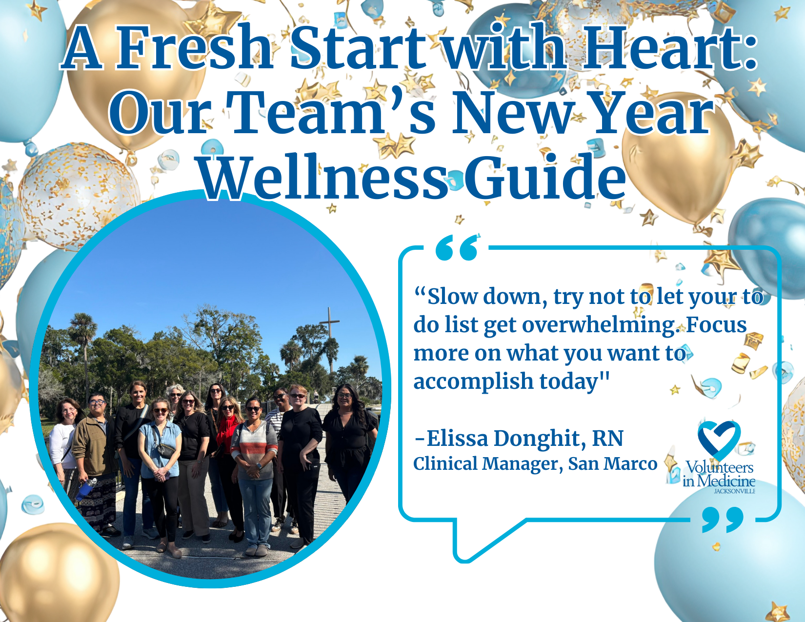 Starting 2026 Together: Wellness Wisdom from Volunteers in Medicine