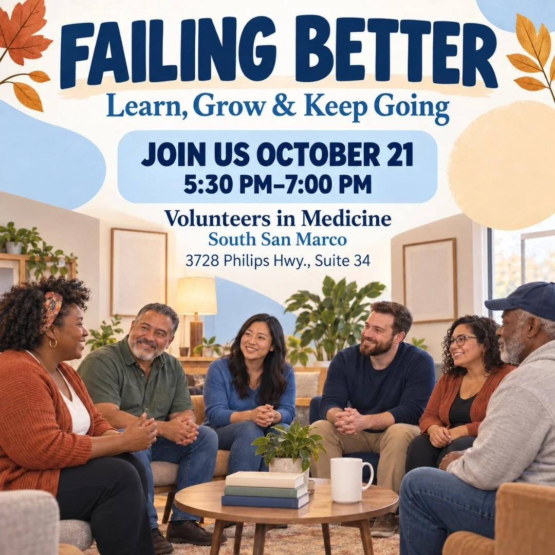 Failing Better: Learn, Grow &amp; Keep Going — Join Us October 21! 