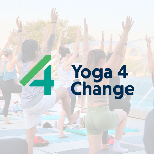 Yoga For Change reduces pain and stress and improves mood through purpose-driven curricula. They provide classes at the clinic every Saturday.