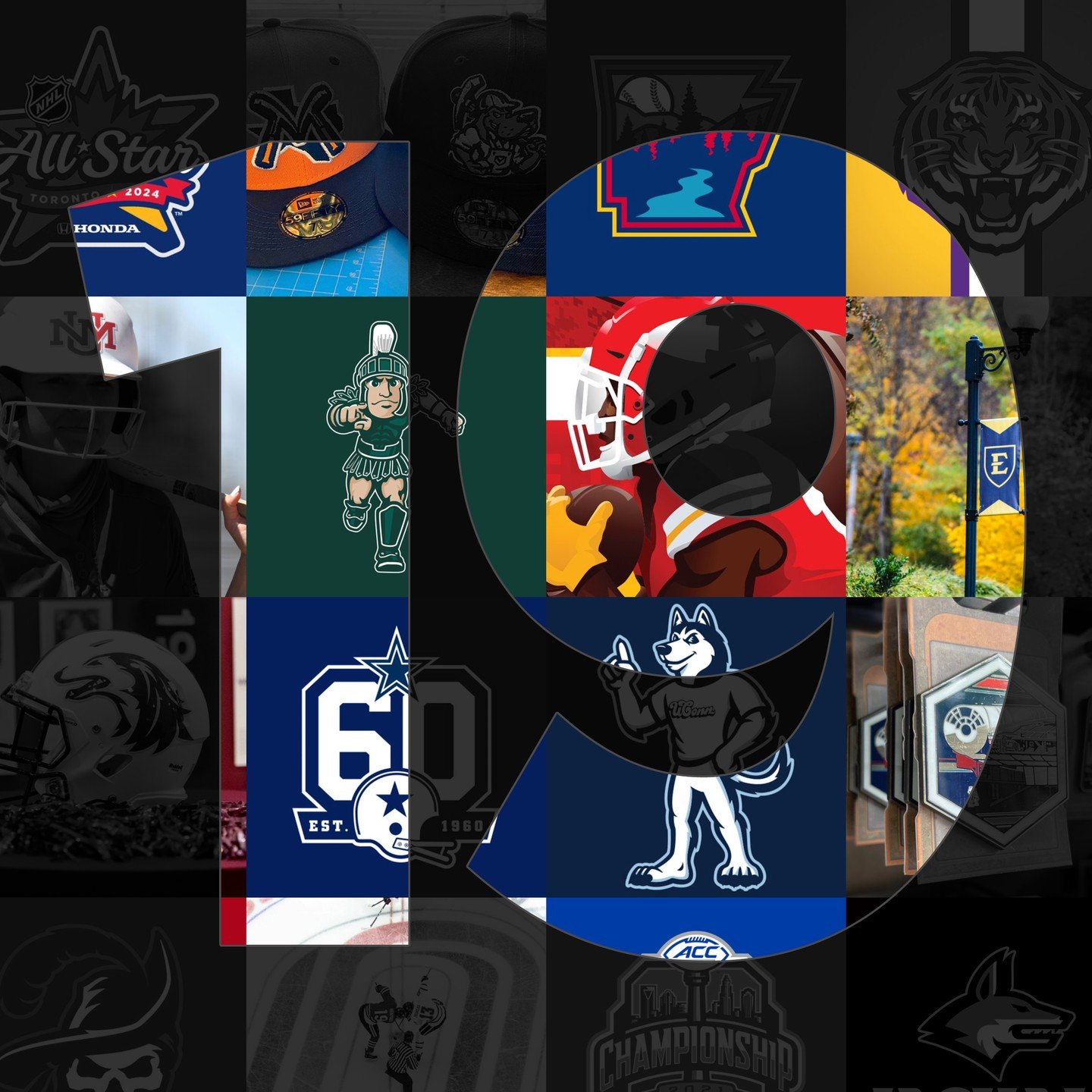 We started this journey nineteen years ago today, and we're so grateful for all of the memories! #SportsLogoDesign #TorchCreative