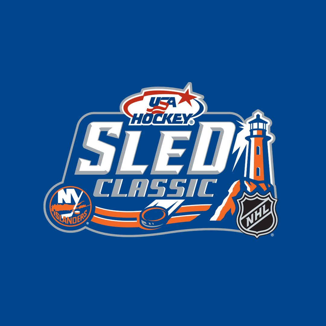 2025 USA Hockey Sled Classic, presented by the NHL! #SportsLogoDesign #USAHockeySledClassic #NHL