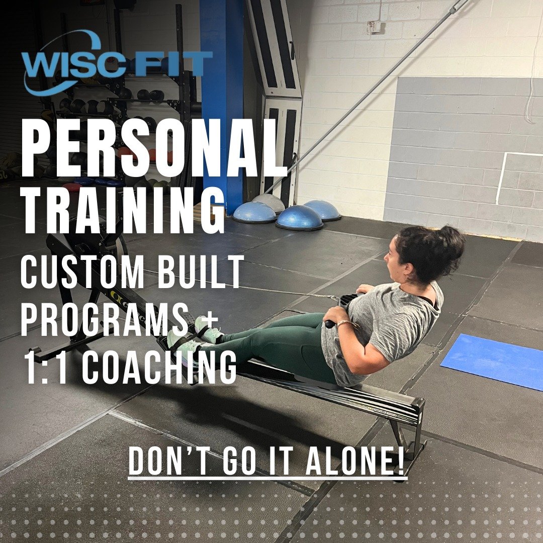 🎉Ready to smash your fitness goals and take your health to the next level?

🚀WISC Fit personal training isn't just about exercise &ndash; it's about unlocking your full potential. We design custom-built programs tailored to your unique needs and go