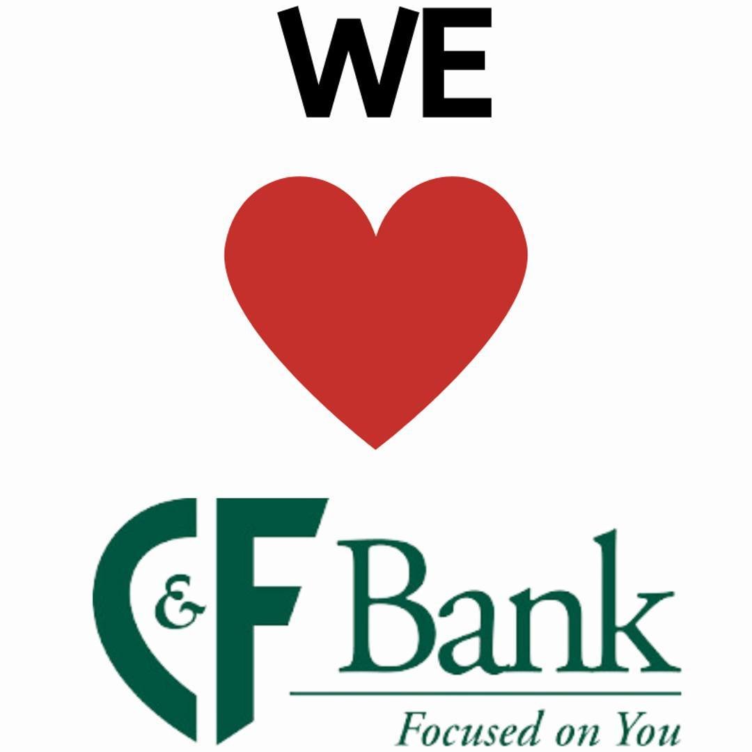 We love a local bank who supports its community like C&amp;F Bank has for years!
#weloveoursponsors
