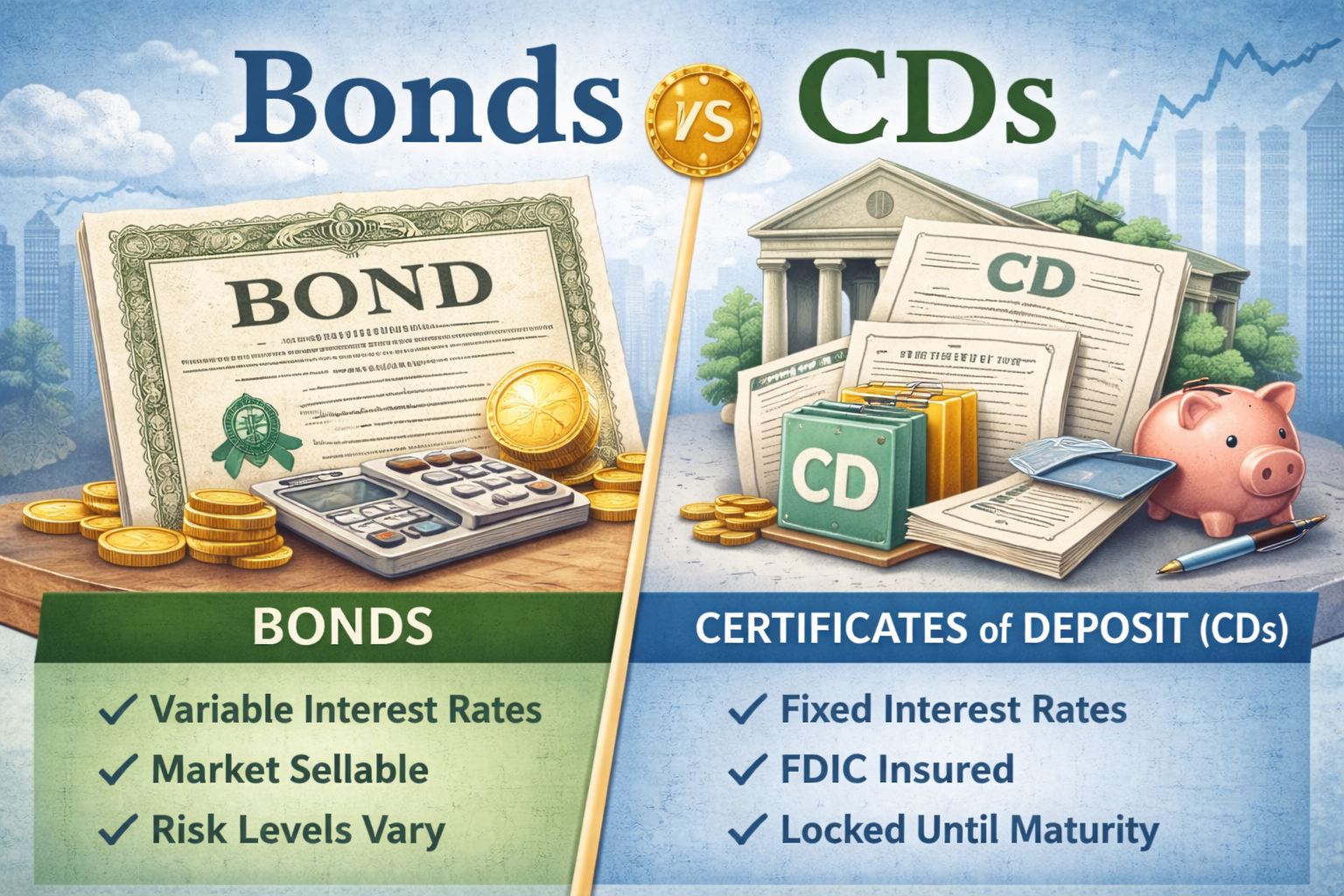 Maturing CDs and Bonds: Reinvestment Strategies
