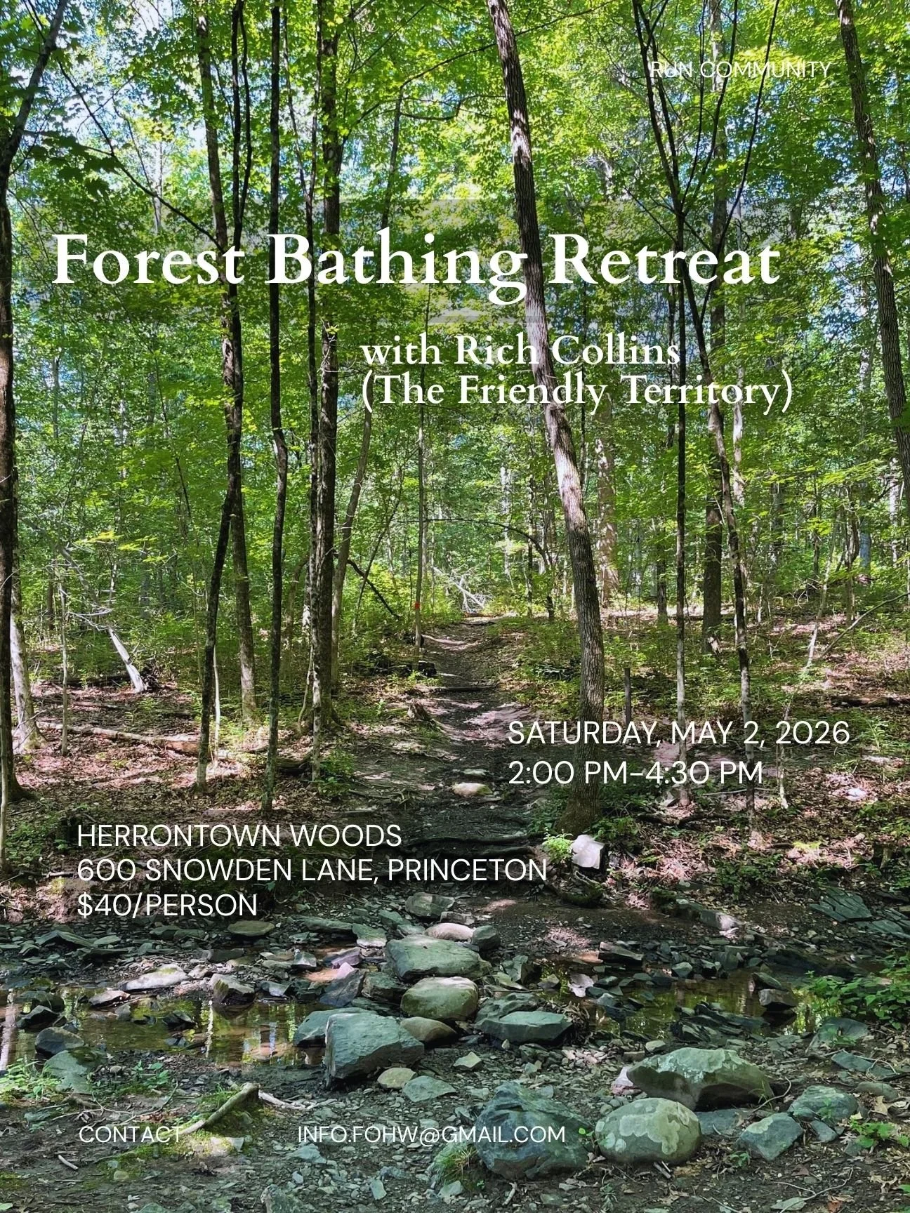 Forest Bathing Retreat with Rich Collins