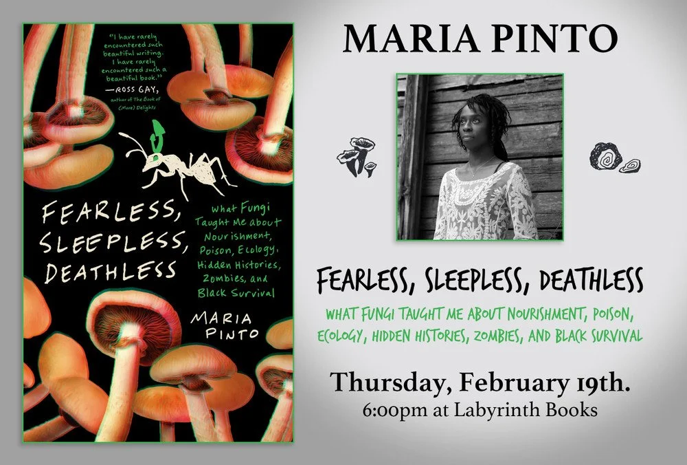 Book Talk: Maria Pinto @ Labyrinth Books