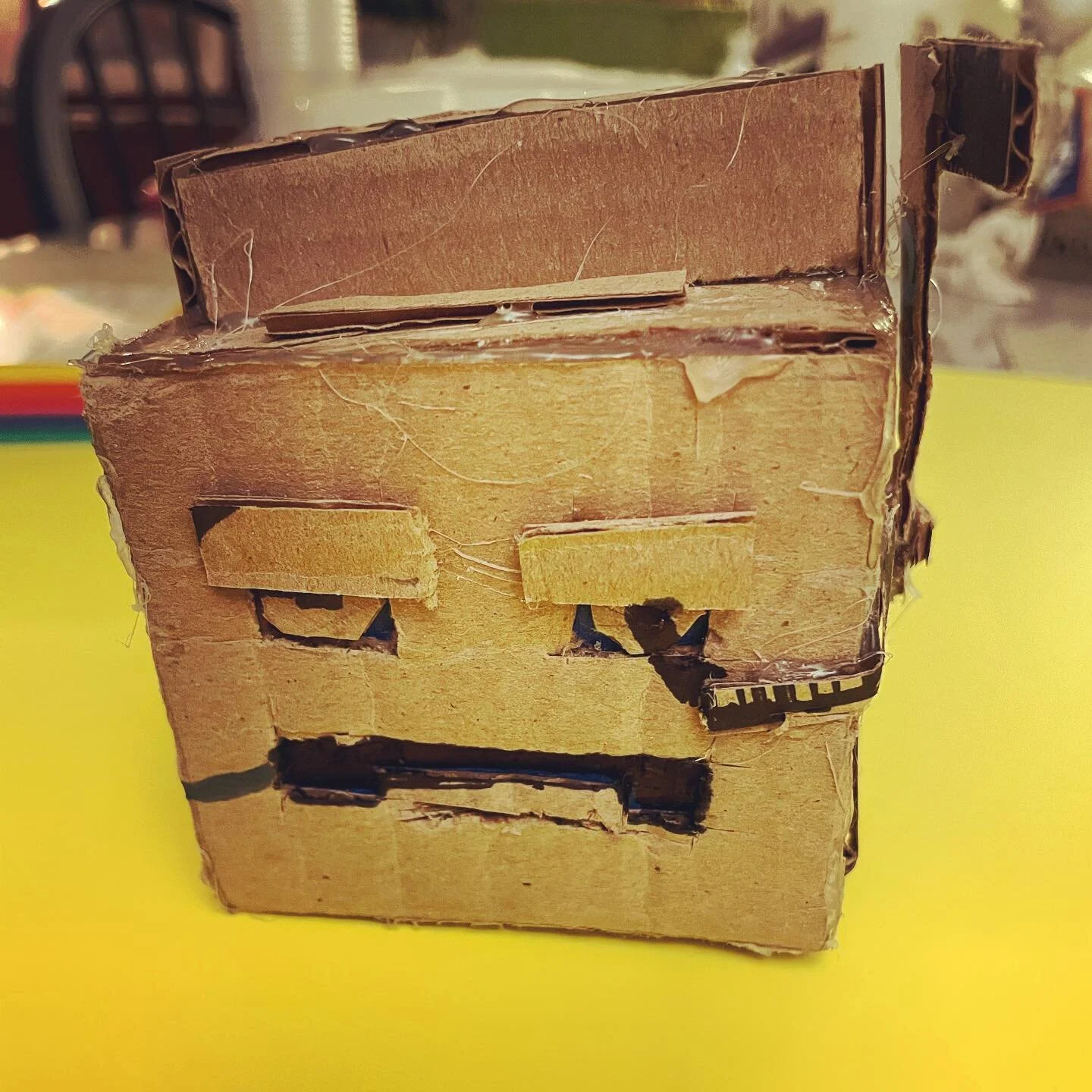 todays robot started as a way to look at the world with fresh eyes and be creative with the boy.
with this present from him, I&rsquo;m pretty sure he just took it to the next level&hellip;
#bestpresentsarethoseyoudidntknowyouneeded #todaysrobot