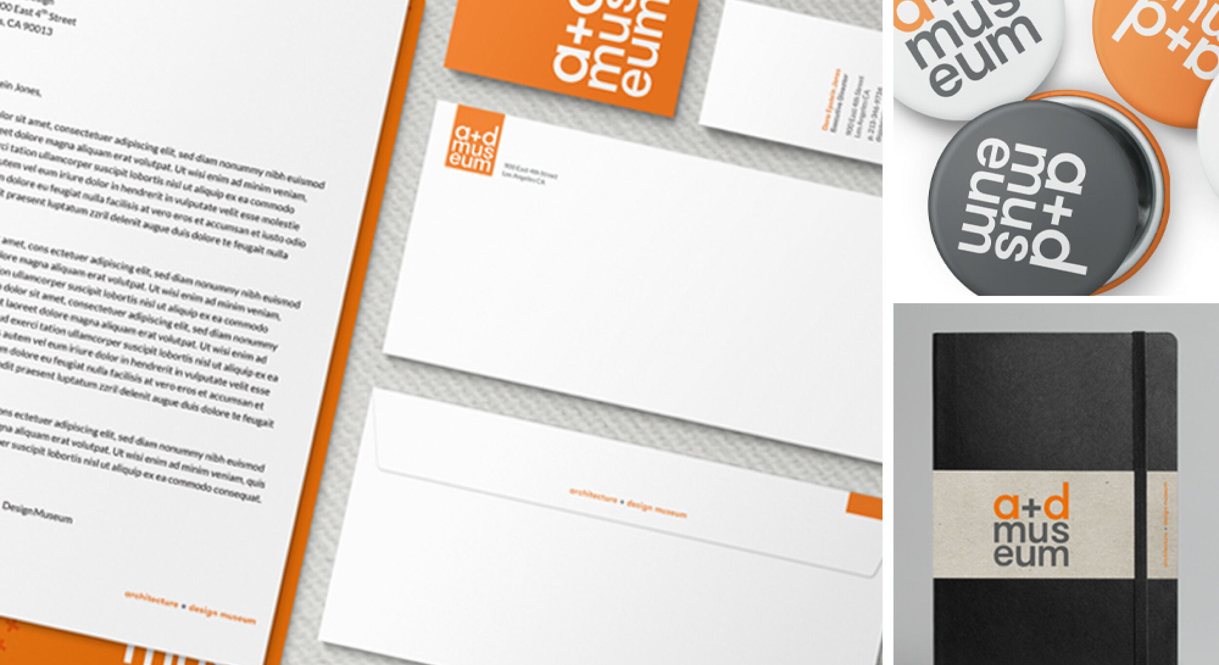 a+d museum printed materials