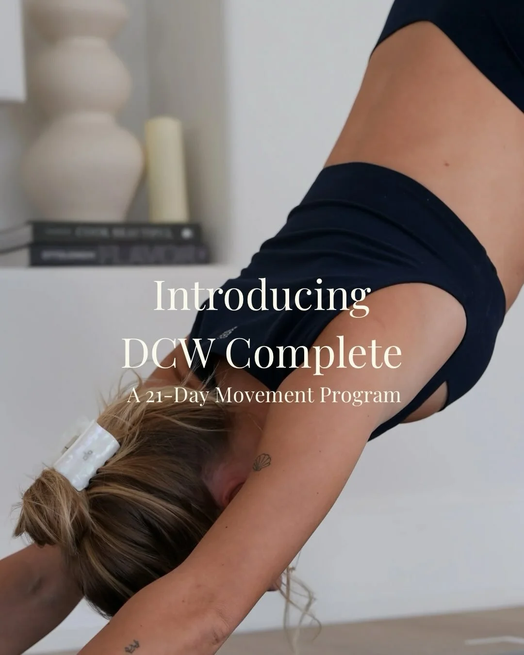 DROPPING ON-DEMAND: January 5, 2026 ✨
DCW Complete &mdash; our newest 21-day program designed to bring the studio to you, wherever you are. 

When you join on-demand, you&rsquo;re automatically enrolled in the full 21-day experience - movement, struc