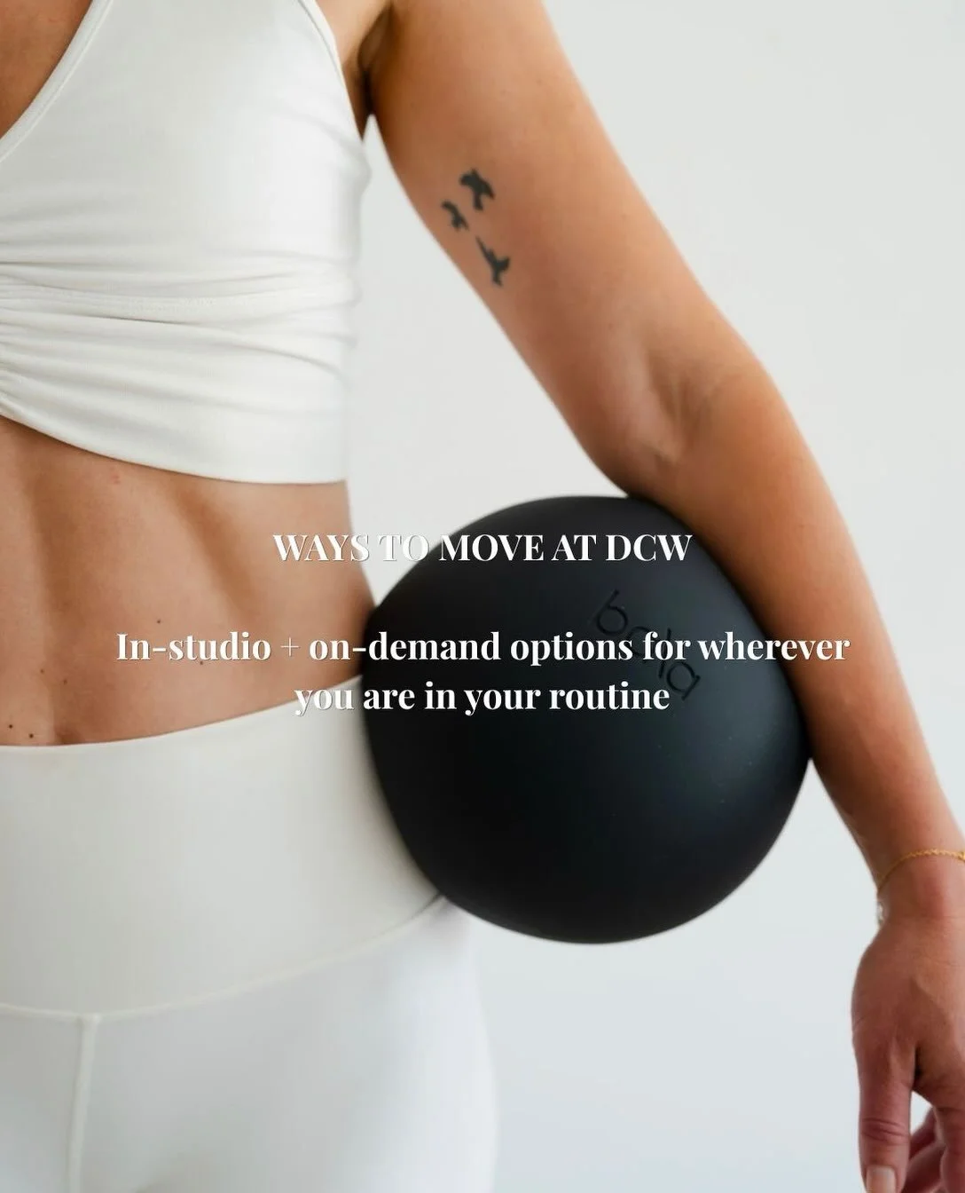 All the ways you can move with us 🤍

Whether you&rsquo;re just dropping in, moving with us a few times a week, coming in consistently throughout the week, or taking classes from home with on-demand &mdash; there&rsquo;s an option for you!

Swipe thr