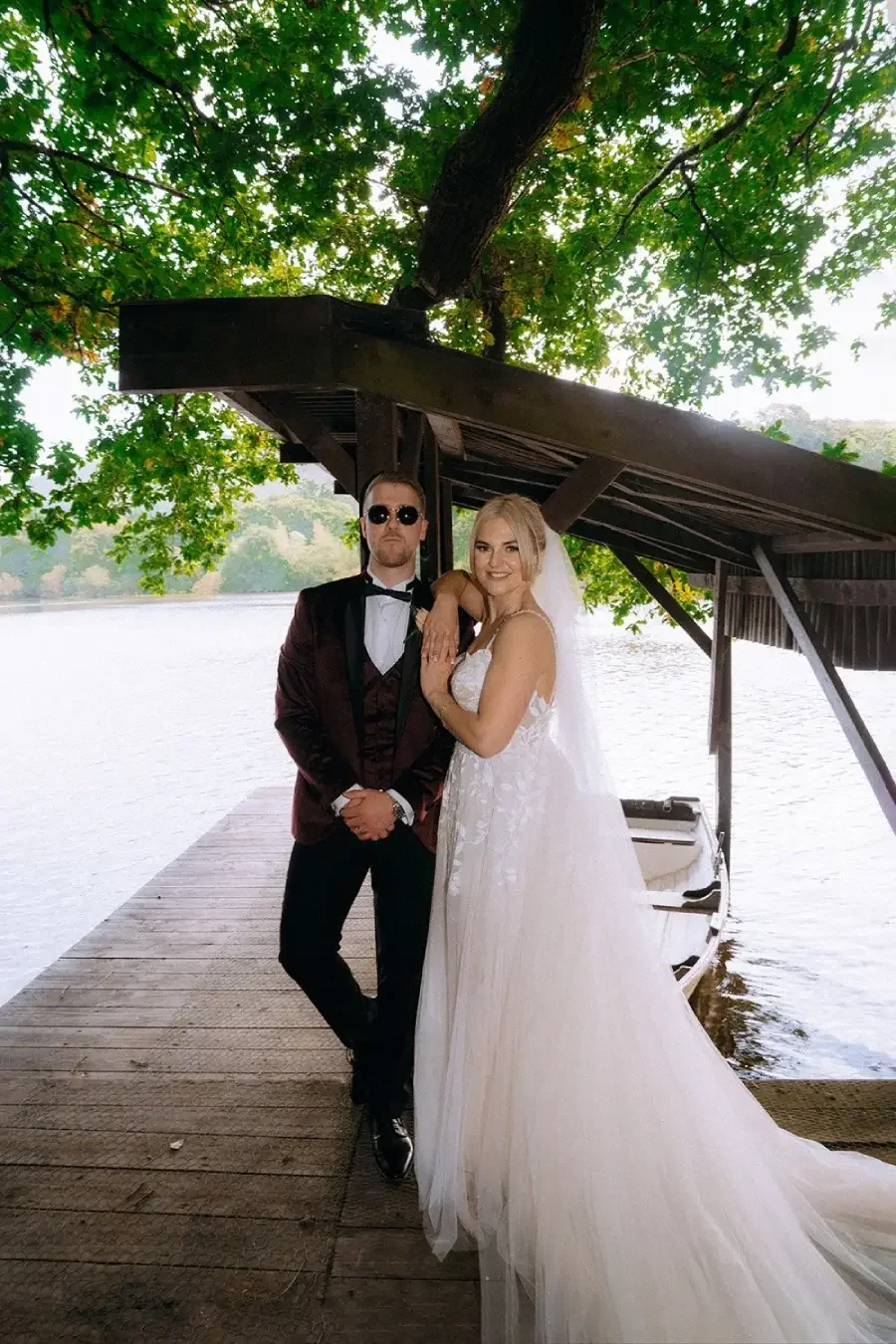 Amy & Tom's wedding at WYRESDALE PARK