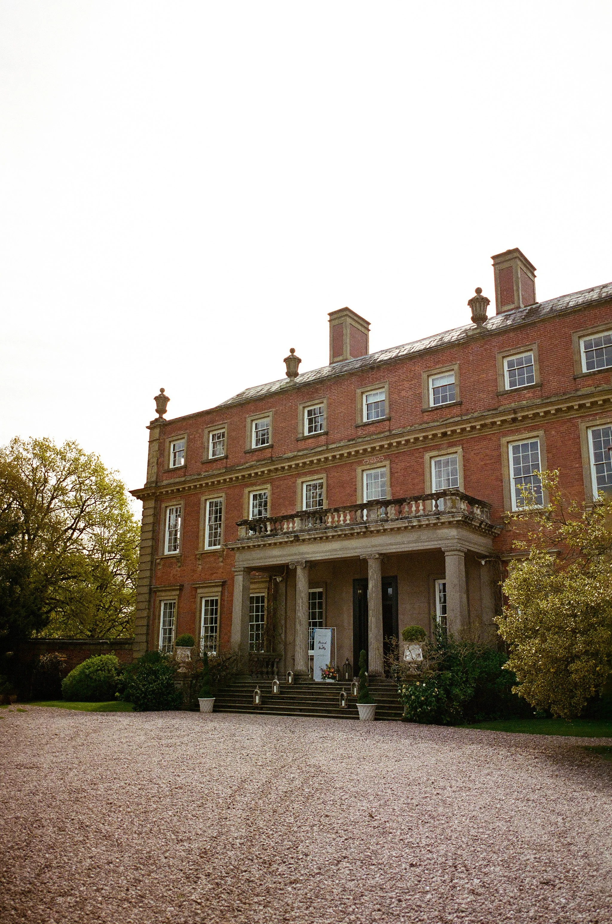 View of wedding venue Davenport House